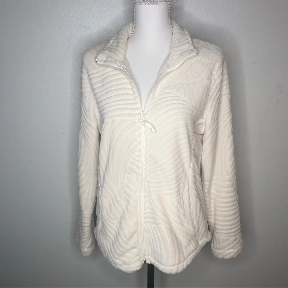 Jason Maxwell White jacket size large. Soft - Picture 4 of 8